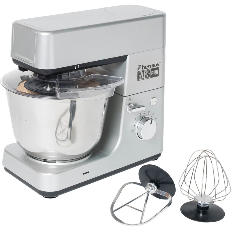 Load image into Gallery viewer, Bestron akm1600s 4-in-1 keukenmachine kitchen master pro (zilver)