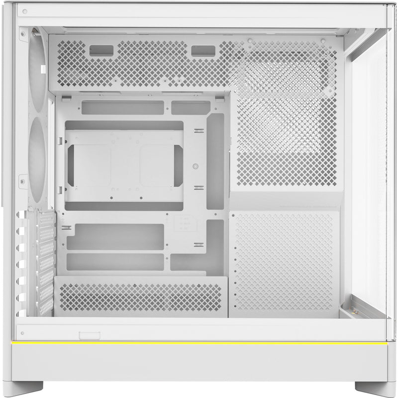 Load image into Gallery viewer, Montech hs02 midi tower behuizing (wit | 2x usb-a | 1x usb-c | rgb | tempered glass)