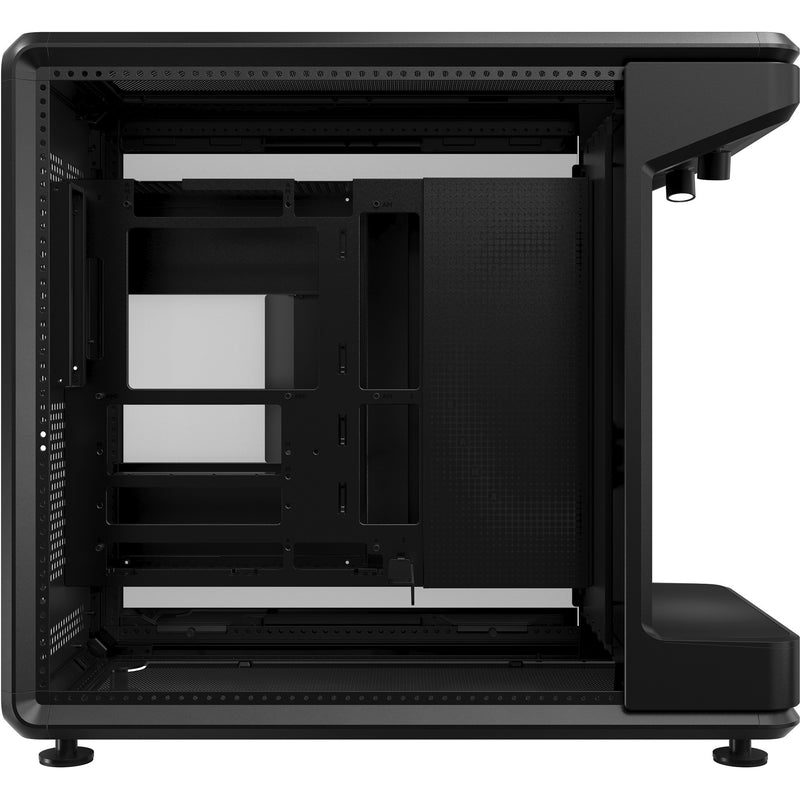 Load image into Gallery viewer, Cooler master masterframe 360 stage lcd midi tower behuizing (zwart | 2x usb-a | 1x usb-c | tempered glass)