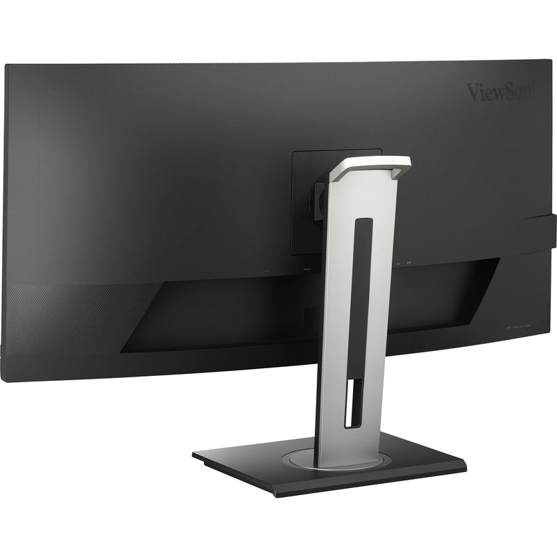 Load image into Gallery viewer, Viewsonic uwqhd curved docking monitor vg3456c 34 ultrawide (zwart (mat), 2x hdmi, 1x displayport, usb-a, usb-b, usb-c, lan, audio)
