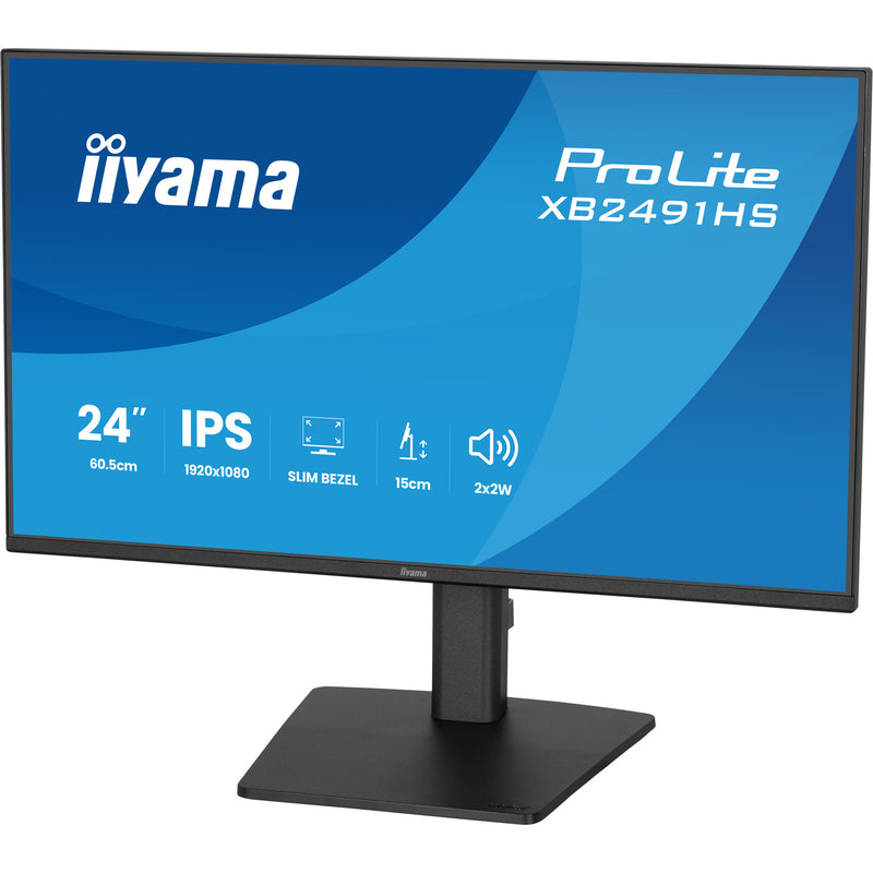 Load image into Gallery viewer, Iiyama prolite xb2491hs-b1 23.8 monitor (zwart, 120 hz, hdmi, displayport, audio)