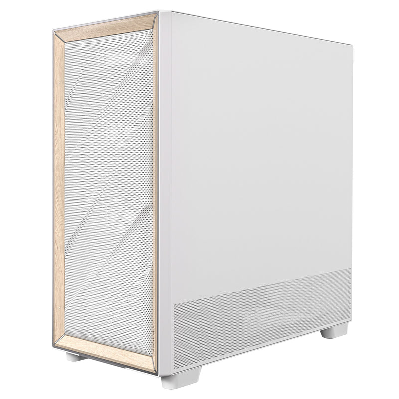 Afbeelding laden in galerijviewer, Antec flux midi tower behuizing (wit | 2x usb-a | 1x usb-c | tempered glass)