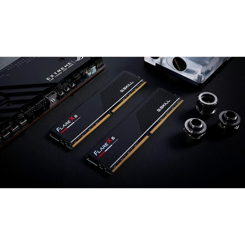 Load image into Gallery viewer, G.skill flare x5 32 gb ddr5-6000 (2x 16 gb) werkgeheugen (zwart, f5-6000j3038f16gx2-fx5, expo)