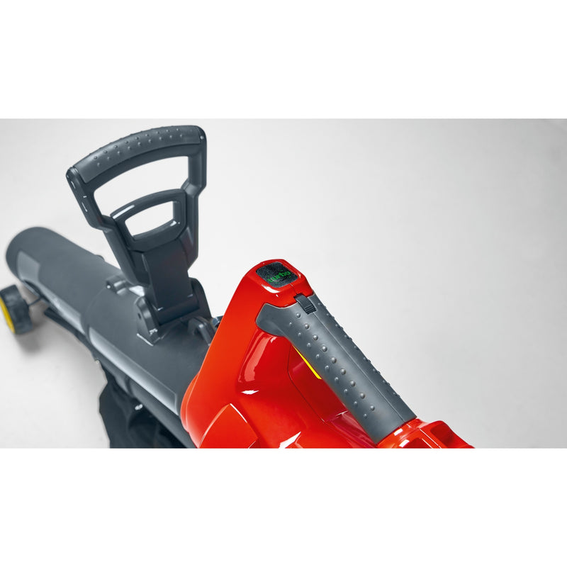 Load image into Gallery viewer, Wolf-garten accu bladblazer lycos 40 480 v set bladzuiger bladblazer (rood zwart, accu inbegrepen)