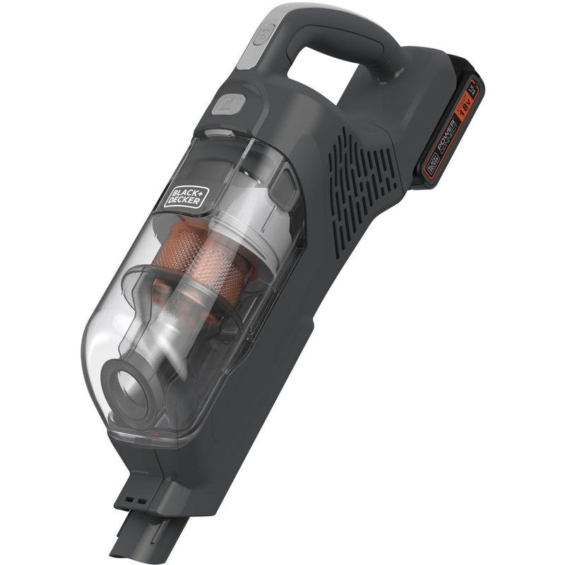 Afbeelding laden in galerijviewer, Black+decker bhfea18d1-qw 18v 2.0ah 2-in-1 steelstofzuiger met verwijderbare accu (18v 2.0ah accu en oplader inbegrepen)