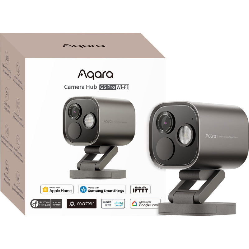 Afbeelding laden in galerijviewer, Aqara camera hub g5 pro wi-fi (grijs, kleurennachtzicht)