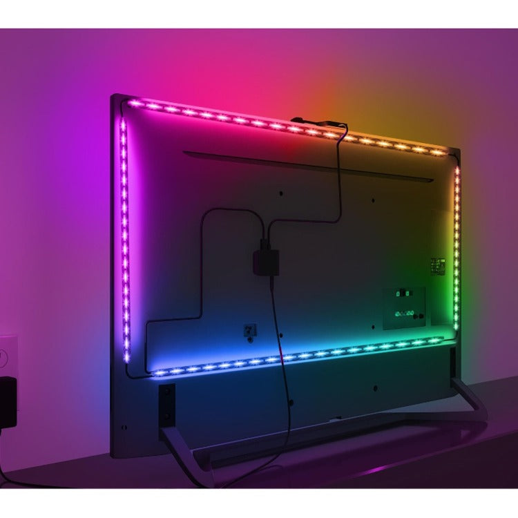 Afbeelding laden in galerijviewer, Govee h6199 dreamview t1 tv achtergrondverlichting sfeerverlichting (5 meter, rgbic, wifi, bluetooth, voor 75 - 85 inch tv's)