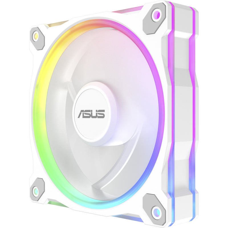 Load image into Gallery viewer, Asus prime mr120 argb reverse fan - triple pack case fans (wit, 3 stuks, 120 x 120 x 28 mm, 3 stuks)