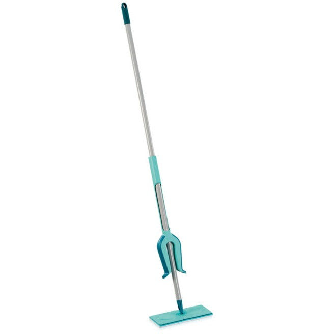 Load image into Gallery viewer, Leifheit picobello vloerwisser s micro duo met steel - 27 cm wisbreedte - turqouise - grijs