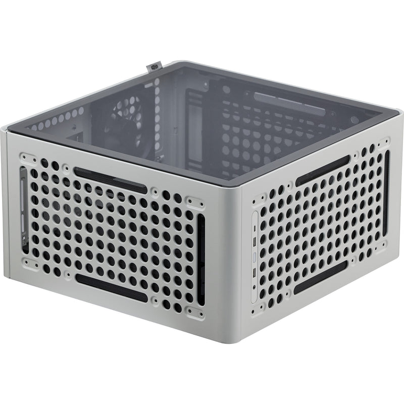 Load image into Gallery viewer, Cooler master qube 540 moonstone midi tower behuizing (grijs | 2x usb-a | 1x usb-c | tempered glass)