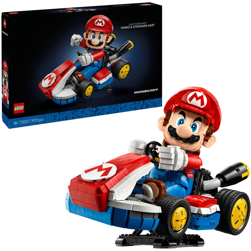 Load image into Gallery viewer, Lego super mario 72037 mario kart mario en standaardkart
