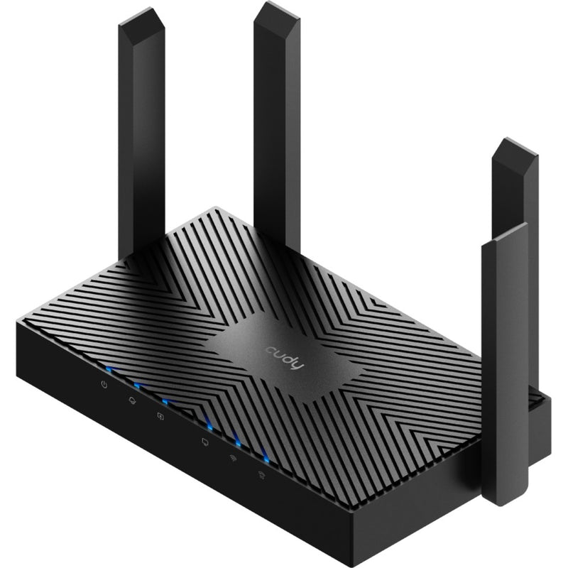 Load image into Gallery viewer, Cudy ax3000 gigabit wi-fi 6 mesh router (zwart, mesh)