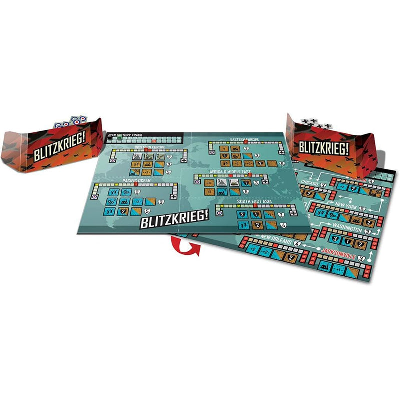Afbeelding laden in galerijviewer, European player network blitzkrieg! bordspel (engels, 1 - 2 spelers, 20 - 45 minuten, vanaf 14 jaar)