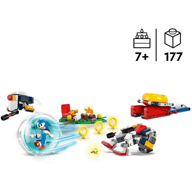 Load image into Gallery viewer, Lego sonic the hedgehog 77001 sonics krachtmeting bij het kampvuur