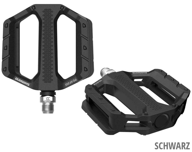 Load image into Gallery viewer, Shimano pd-ef202 e-bike flat pedals