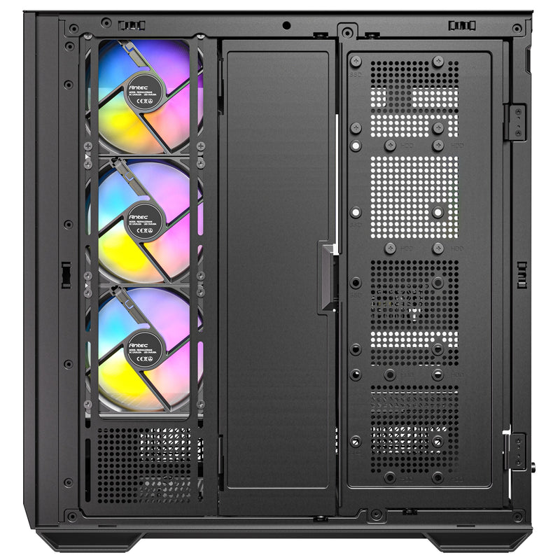 Afbeelding laden in galerijviewer, Antec c7 argb midi tower behuizing (zwart | 2x usb-a | 1x usb-c | tempered glass)