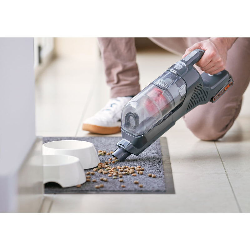 Afbeelding laden in galerijviewer, Black+decker bhfea18d1-qw 18v 2.0ah 2-in-1 steelstofzuiger met verwijderbare accu (18v 2.0ah accu en oplader inbegrepen)