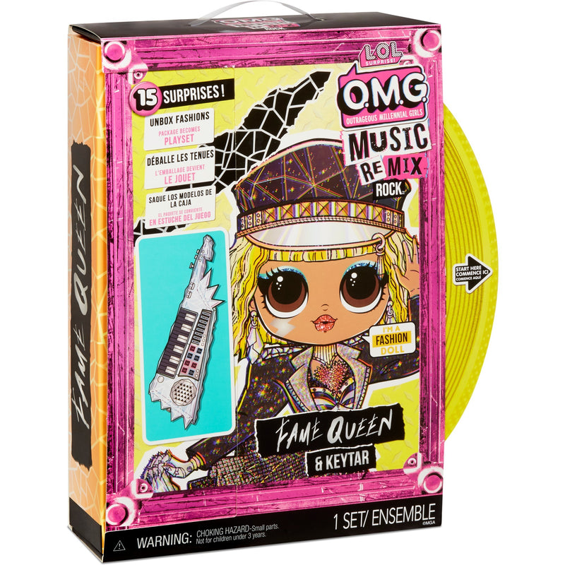 Load image into Gallery viewer, Mga entertainment l.o.l. surprise! omg remix rock - fame queen and keytar pop