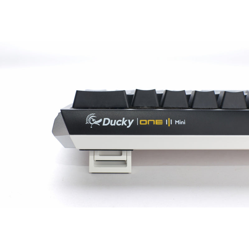 Load image into Gallery viewer, Ducky one 3 classic mini, toetsenbord (zwart wit, us lay-out, cherry mx silent red, rgb led, double-shot pbt, hot-swappable, quack mechanics, 60%)