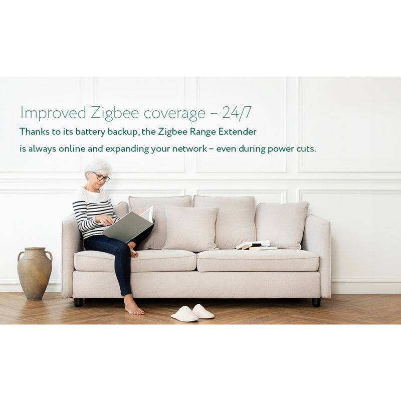 Load image into Gallery viewer, Frient zigbee range extender eu mesh access point (wit, zigbee 3.0)