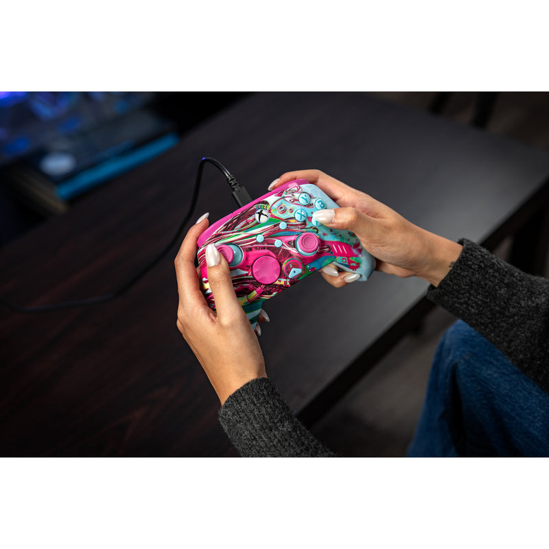 Load image into Gallery viewer, Turtle beach pdp rematch glow geavanceerde bedrade controller (android dreams, xbox serie x|s, xbox one, pc)