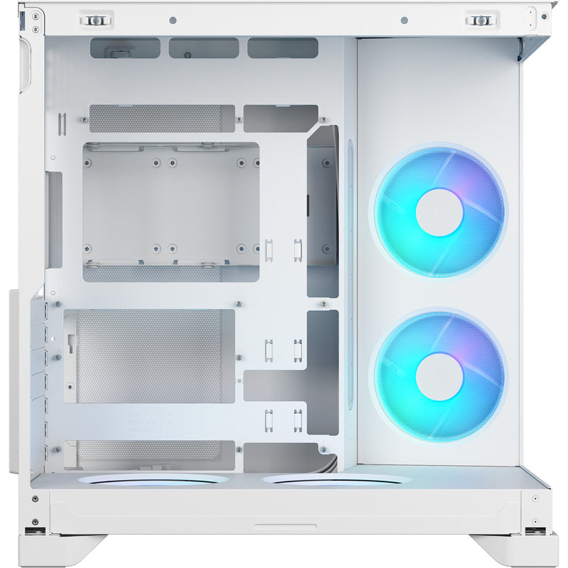 Afbeelding laden in galerijviewer, Fractal design pop 2 vision rgb midi tower behuizing (wit | 1x usb-a | 1x usb-c | rgb | tempered glass)