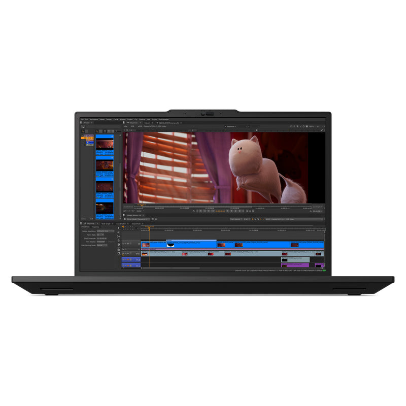 Afbeelding laden in galerijviewer, Lenovo thinkpad p16s gen 4 (21qv000bmh) 16 laptop (zwart | core ultra 7 255h | rtx pro 500 | 32 gb | 512 gb ssd)