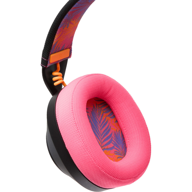 Load image into Gallery viewer, Powera lucidsound ls10 bedrade gamingheadset - middernachtelijke branding over-ear gaming headset (zwart roze, playstation 5, playstation 4, xbox series x|s, xbox one, pc, mobiel)