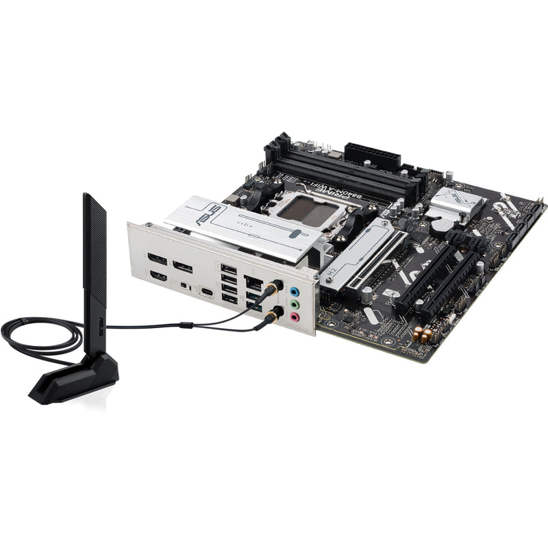 Load image into Gallery viewer, Asus prime b840m-a wifi socket am5 moederbord (2.5 gbe-lan, wi-fi 6e, bt, sound, µatx)