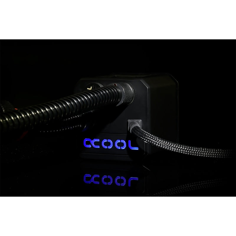 Load image into Gallery viewer, Alphacool eisbaer 360 waterkoeling (zwart, 4-pins pwm fan-connector)