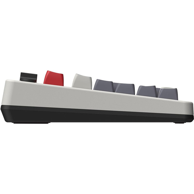 Afbeelding laden in galerijviewer, 8bitdo retro mechanical keyboard n edition (grijs, us lay-out (qwerty), kailh box white, 100%, bluetooth low energy, wireless 2.4g, usb)