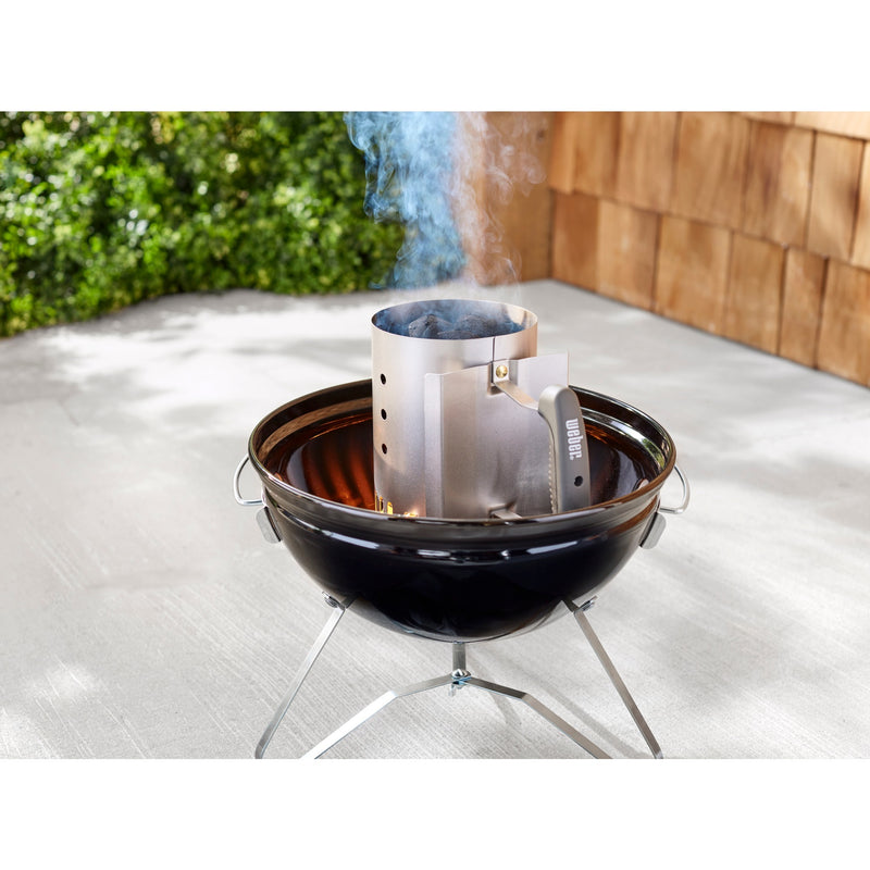Load image into Gallery viewer, Weber rapidfire compact brikettenstarter houtskoolstarter (zilver)
