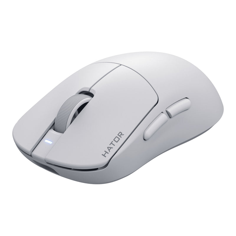 Load image into Gallery viewer, Hator quasar 3s ultima 8k wireless gaming muis (wit, 30 000 dpi, 2.4 ghz bluetooth usb)