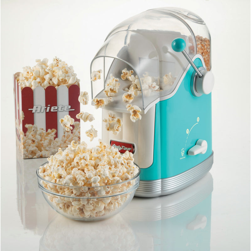 Load image into Gallery viewer, Ariete party time pop corn maker 2958 01 popcornmaker (lichtblauw)