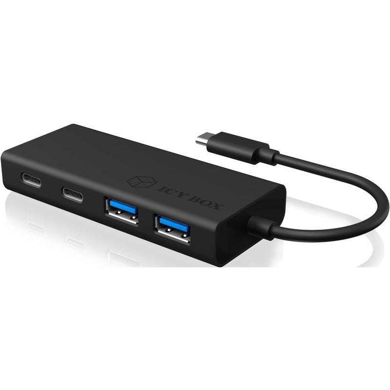 Load image into Gallery viewer, Icy box ib-hub1426-cpd usb-hub (zwart)