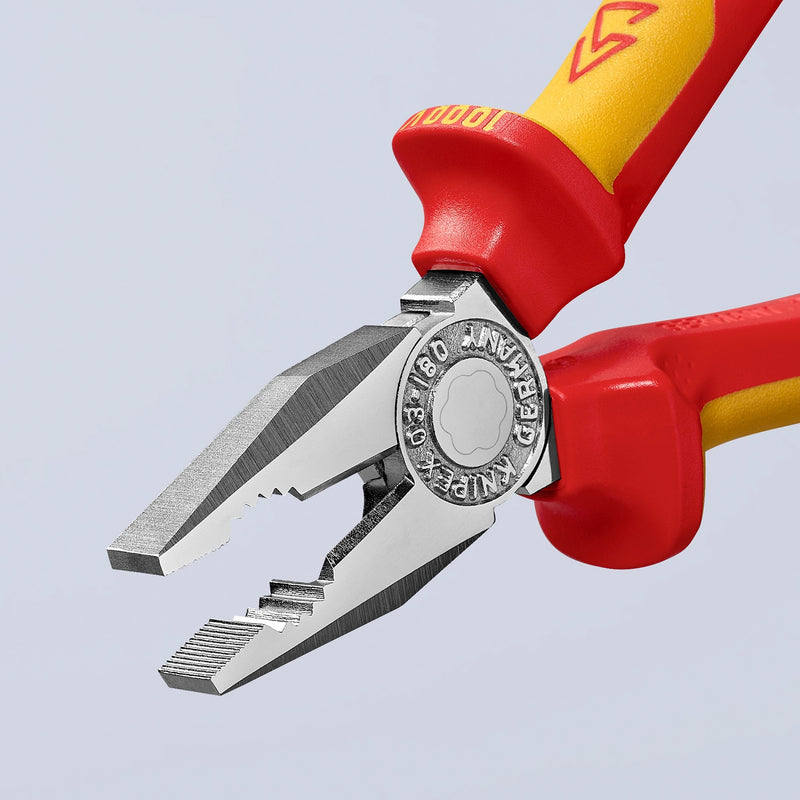Load image into Gallery viewer, Knipex combitang 03 06 180 combinatietang (rood geel, vde-getest)