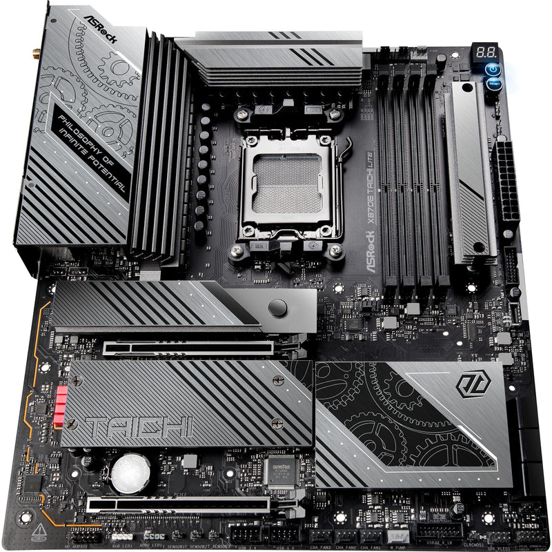 Load image into Gallery viewer, Asrock x870e taichi lite socket am5 moederbord (raid, 5 gb-lan, wi-fi 7, bt, e-atx)