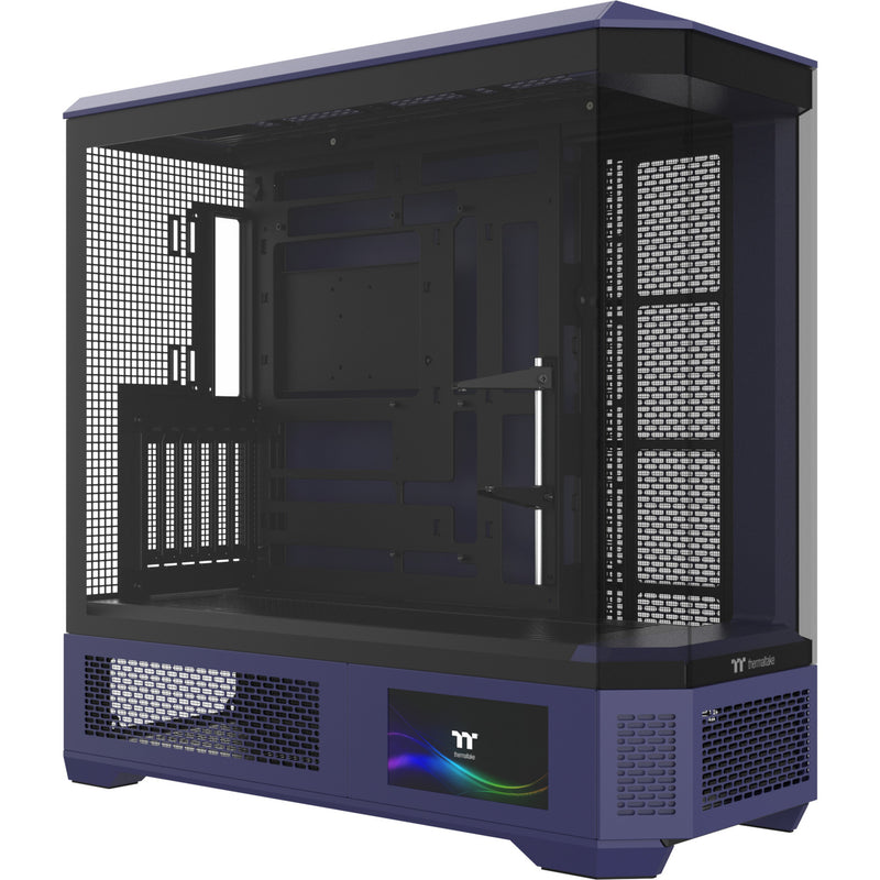 Load image into Gallery viewer, Thermaltake view 600 tg future dusk big tower behuizing (paars zwart | 2x usb-a | 1x usb-c | tempered glass)