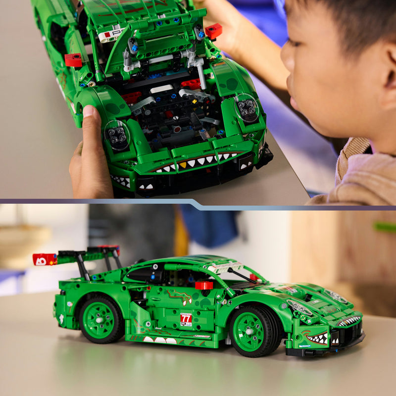 Load image into Gallery viewer, Lego technic 42224 porsche 911 gt3 r rexy ao racing auto