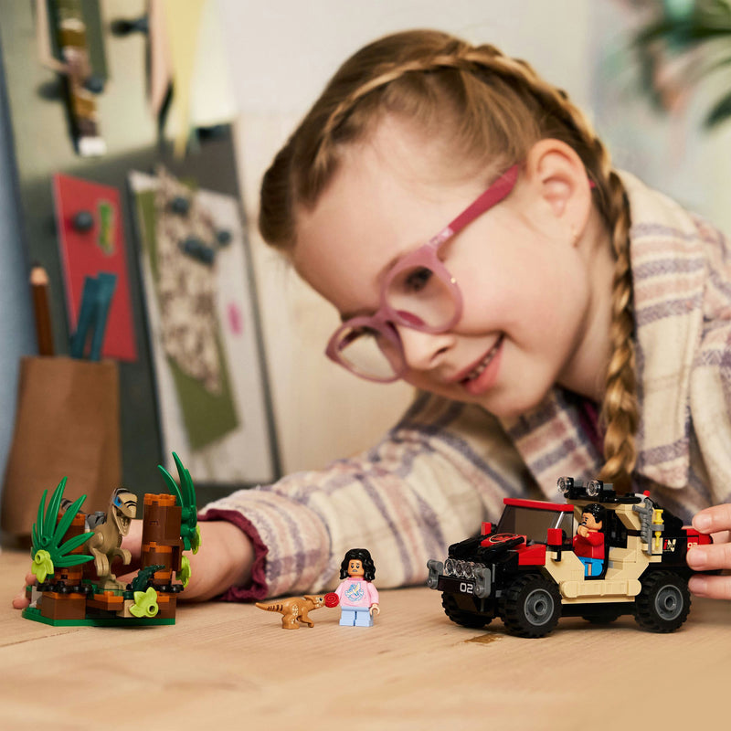Load image into Gallery viewer, Lego jurassic world 76972 offroad eaptorontsnapping