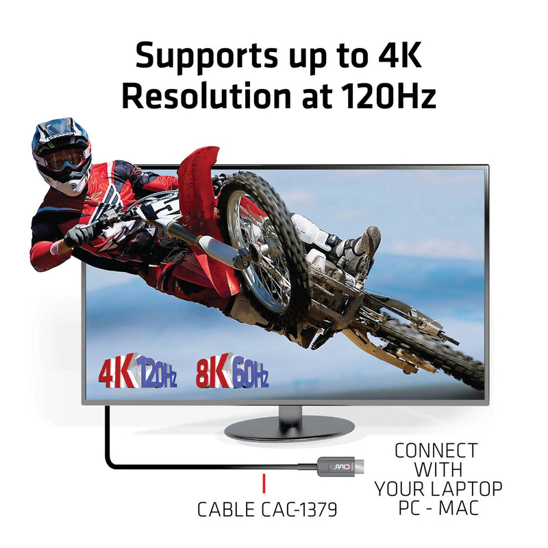 Load image into Gallery viewer, Club 3d gecertificeerde actieve optische ultra high speed hdmi 2.1 kabel (zwart, 20 meter, 8k)