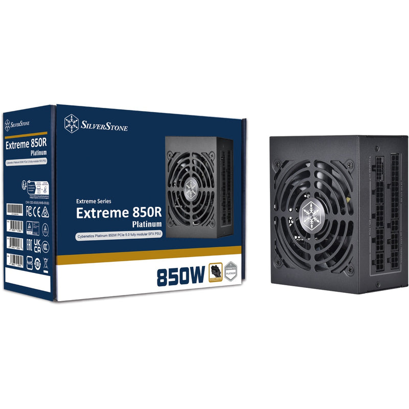 Load image into Gallery viewer, Silverstone sst-ex850r-pm modulaire 850 watt voeding (zwart, 2x pcie)