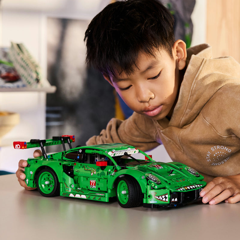 Load image into Gallery viewer, Lego technic 42224 porsche 911 gt3 r rexy ao racing auto