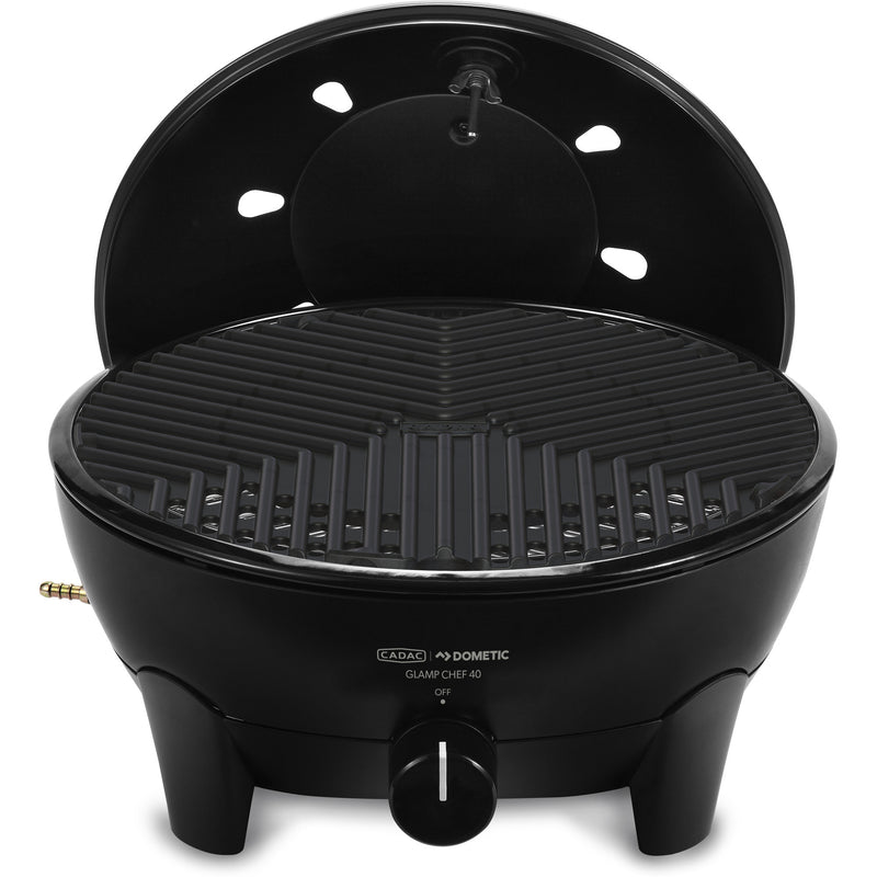 Afbeelding laden in galerijviewer, Cadac glamp chef 40 gasbarbecue (zwart, ø 40cm)