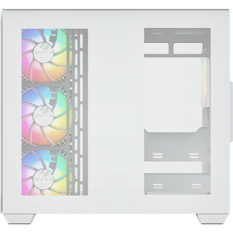 Afbeelding laden in galerijviewer, Xyz pc gear tesseract x midi tower behuizing (wit | 2x usb-a | 1x usb-c | tempered glass)