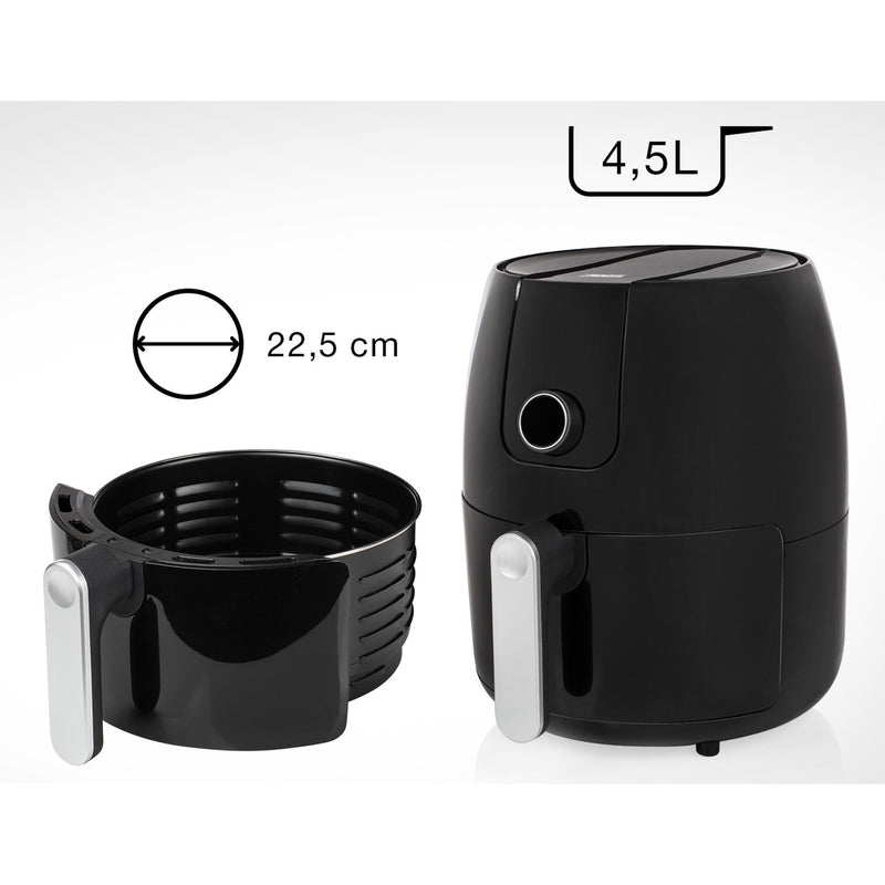 Load image into Gallery viewer, Princess 182025 aerofryer xxl heteluchtfriteuse (zwart zilver, 4,5 liter)
