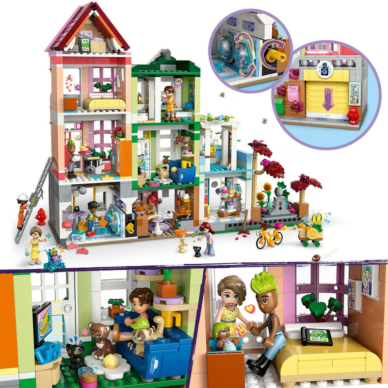 Load image into Gallery viewer, Lego friends - heartlake city appartementen en winkels constructiespeelgoed (42670)