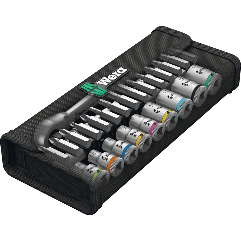 Load image into Gallery viewer, Wera 8100 sa 8 zyklop metal ratchet set (1 4 )