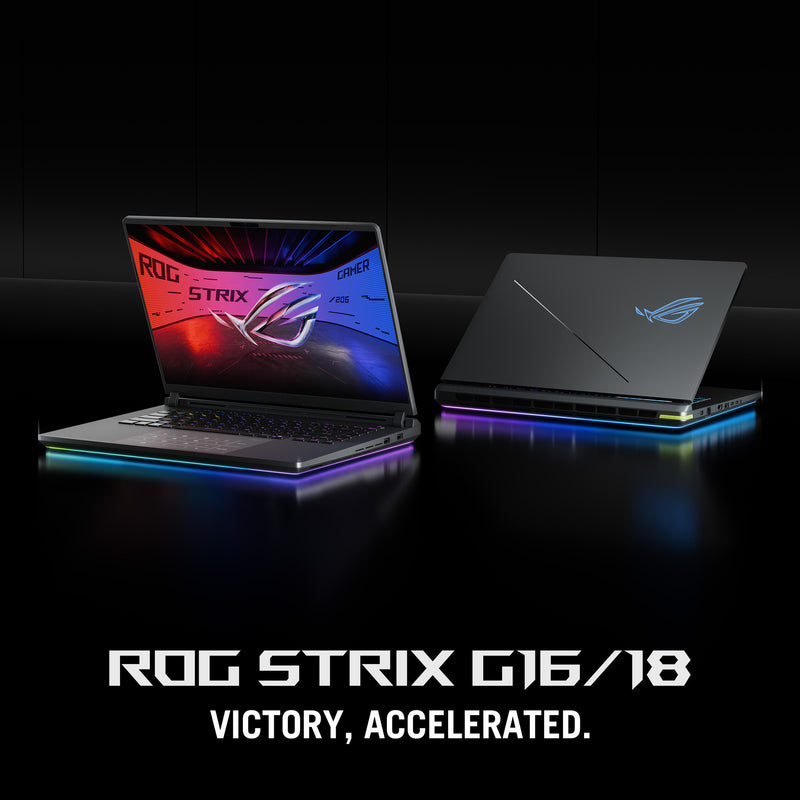 Load image into Gallery viewer, Asus rog strix g16 g615lr-s5072w 16 copilot+ gaming laptop (zwart grijs | core ultra 9 275hx | rtx 5070 ti | 32 gb | 1 tb ssd)