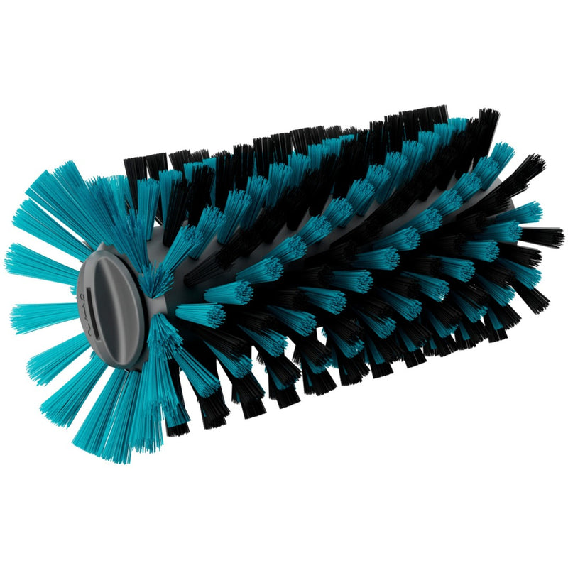 Load image into Gallery viewer, Gardena aquabrush medium rolborstel, voor accu-multireinigers wasborstel (grijs turquoise, 14849-20)